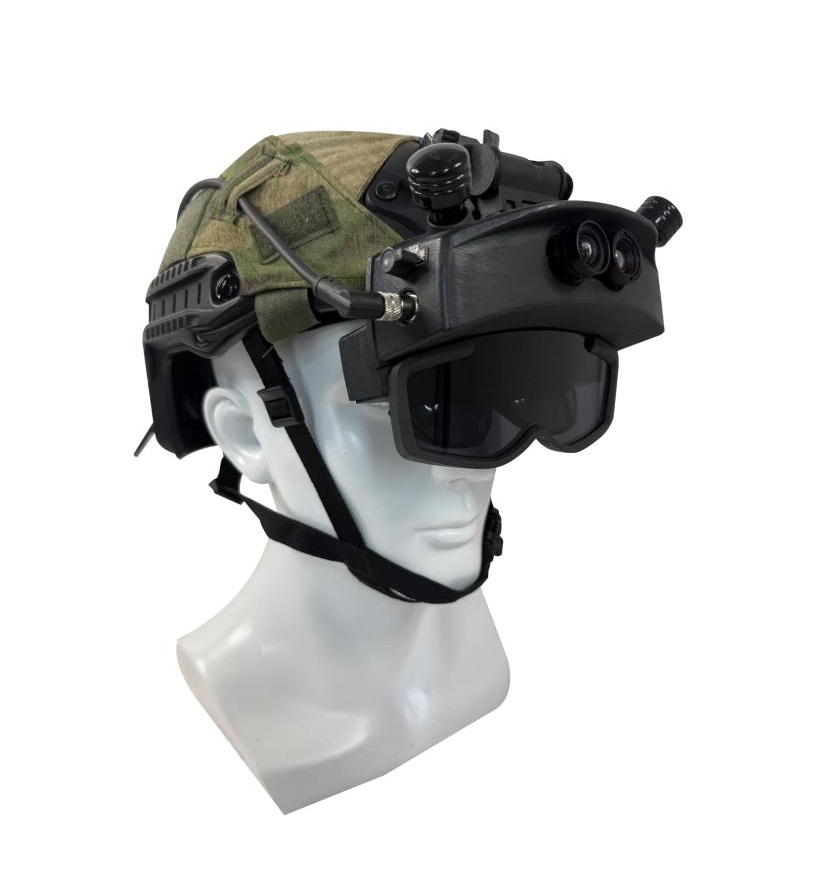FPV 신호 수신기를 가진 ZX3 열 컬러 나이트 비전 AR 고글