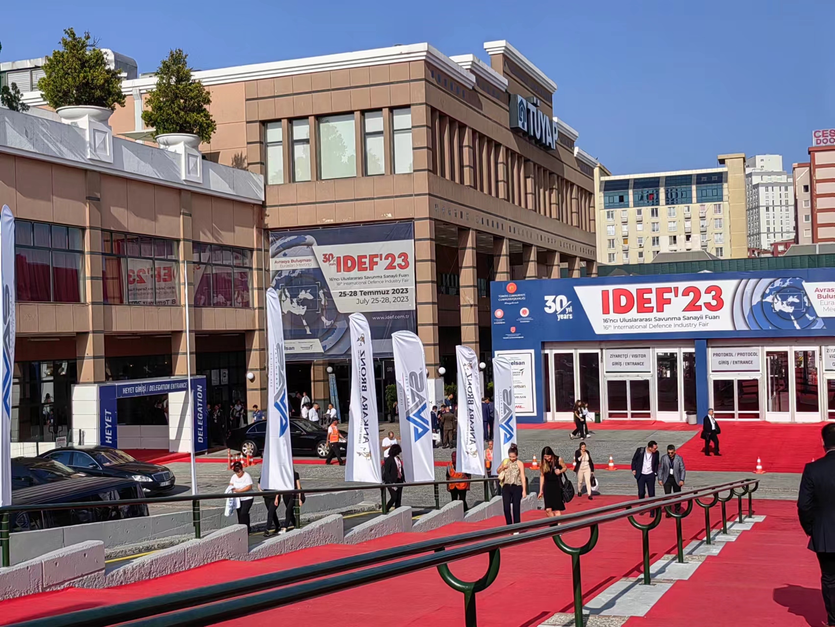 7월 25~28일 이스탄불 IDEF 2023전시회에 참석하십시오